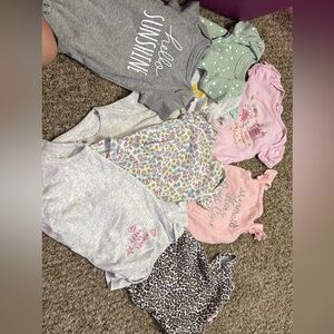 Assorted Baby Onesies Girl